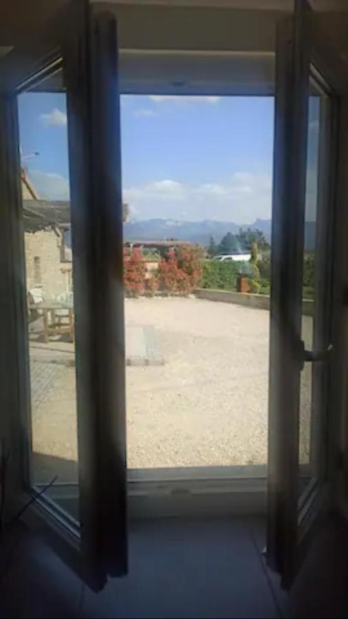 Studio Chaleureux Vue Sur Le Massif Du Vercors . Alixan Exteriér fotografie